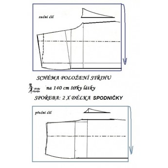 n&aacute;vod &Scaron;IT&Iacute;: KALHOTOV&Aacute; SPODNIČKA