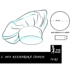 &aacute;vod &Scaron;IT&Iacute;: Kuchařsk&aacute; čepice č. 1074