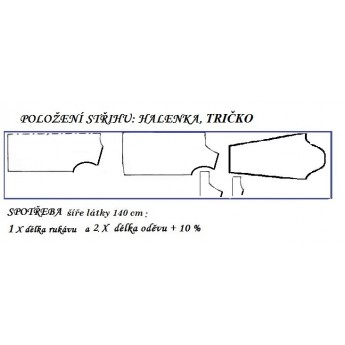 n&aacute;vod &Scaron;IT&Iacute;: TRIČKO, HALENKA, MIKINA obl&eacute;kac&iacute; přes hlavu