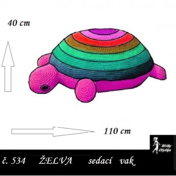 n&aacute;vod &Scaron;IT&Iacute; sedac&iacute; vak ŽELVA č. 534