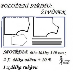 n&aacute;vod &Scaron;IT&Iacute;: ŽIVŮTEK, HALENKA s nab&iacute;ran&yacute;m průkrčn&iacute;kem
