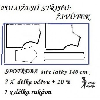 n&aacute;vod &Scaron;IT&Iacute;: ŽIVŮTEK, HALENKA s nab&iacute;ran&yacute;m průkrčn&iacute;kem
