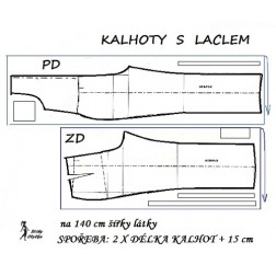 n&aacute;vod &Scaron;IT&Iacute;: Kalhoty s laclem