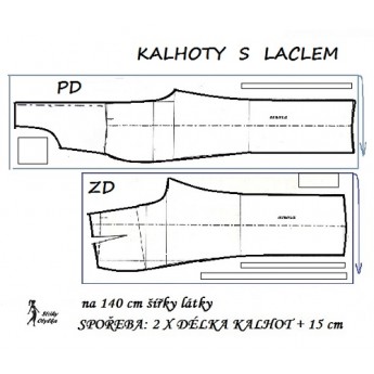 n&aacute;vod &Scaron;IT&Iacute;: Kalhoty s laclem